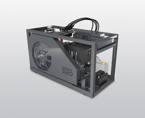 宝华带柴油发动机的呼吸空气压缩机 MARINER 320-D